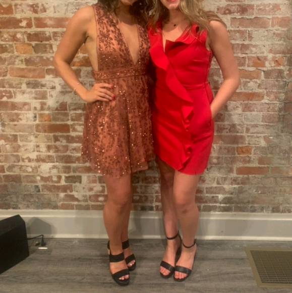 NBD Irena Beaded Sequin Dress - Picture 2 of 8